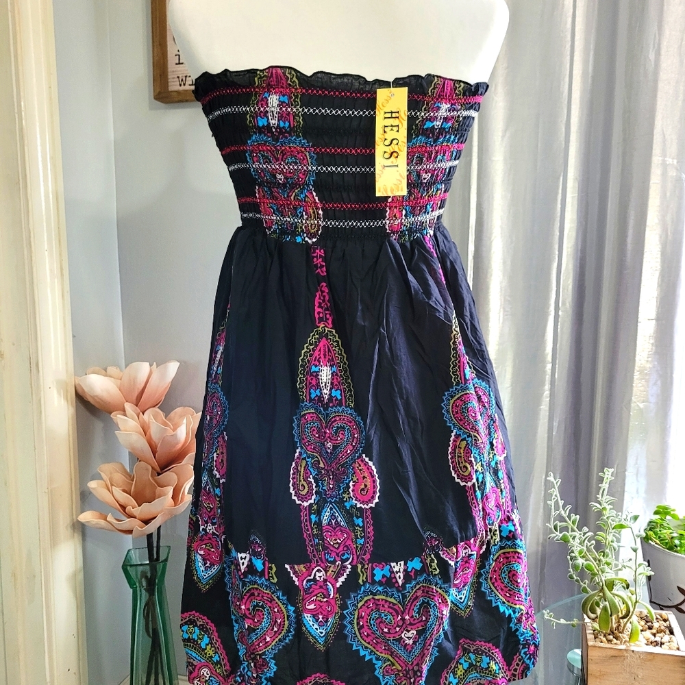 4/$20🆕️Strapless Dress - Picture 4 of 6